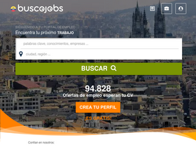 'buscojobs.com.ec' screenshot