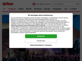 'rockhard.de' screenshot