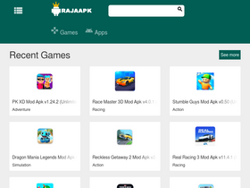 'rajaapk.com' screenshot