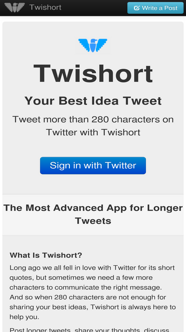 twishort.com