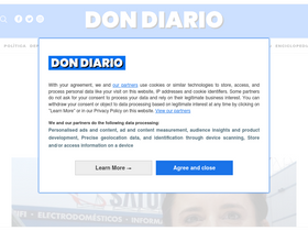 'dondiario.com' screenshot