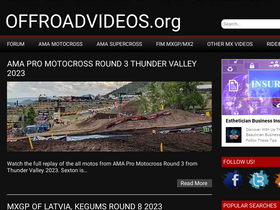 'offroadvideos.org' screenshot