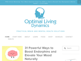 'optimallivingdynamics.com' screenshot