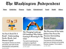 'washingtonindependent.com' screenshot