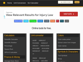 'justintools.com' screenshot