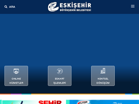 'eskisehir.bel.tr' screenshot