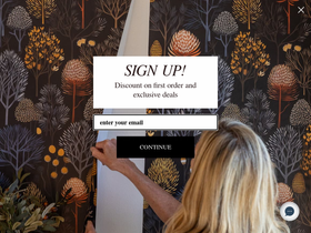 Paintedpaper homepage screenshot