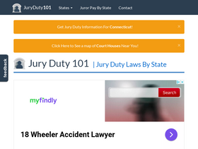 'juryduty101.com' screenshot