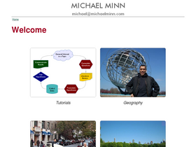 'michaelminn.net' screenshot