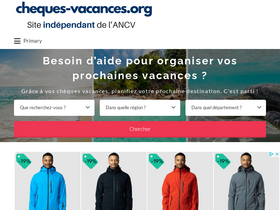 'cheques-vacances.org' screenshot