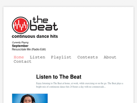 'thebeat.us' screenshot