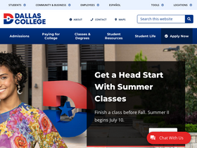 'dallascollege.edu' screenshot