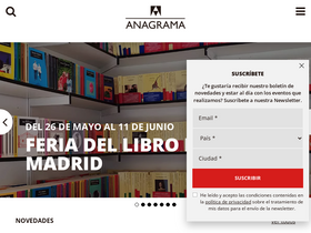 'anagrama-ed.es' screenshot