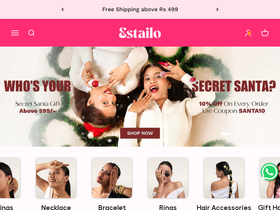 Estailo - with love from Korea website screenshot