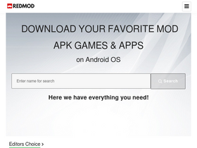 'redmod.co' screenshot