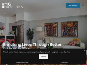 'mgproperties.com' screenshot