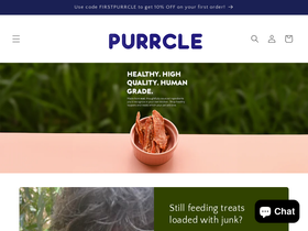 purrcle.com homepage screenshot