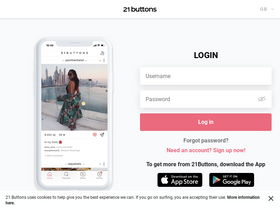 '21buttons.com' screenshot