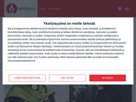 'kotimaa.fi' screenshot