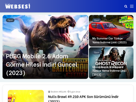 'websesi.com' screenshot