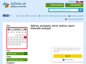 'ajdnes.sk' screenshot