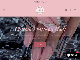fffnails.com homepage screenshot