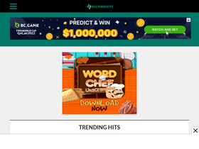 'kichwahits.com' screenshot