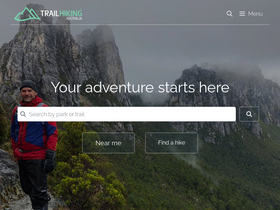 'trailhiking.com.au' screenshot