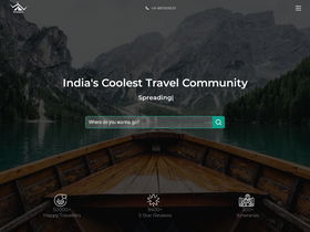 'wanderon.in' screenshot