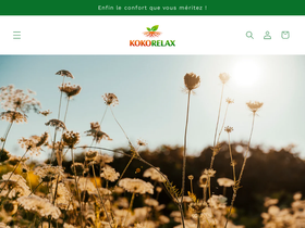 kokorelax.com homepage screenshot