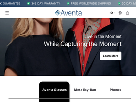 Aventa website screenshot