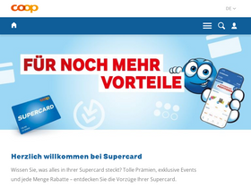 'supercard.ch' screenshot