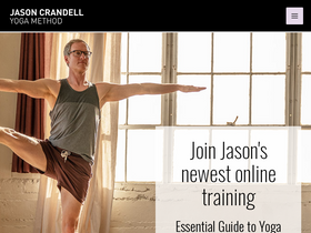 'jasonyoga.com' screenshot