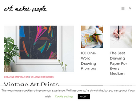 'artmakespeople.com' screenshot