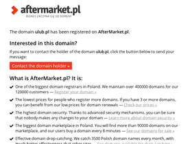 'ulub.pl' screenshot