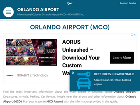'orlando-airport.com' screenshot