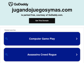 'jugandojuegosymas.com' screenshot