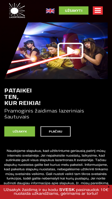lazertronas.lt