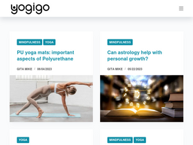 'yogigo.com' screenshot