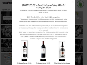 'tastingbook.com' screenshot