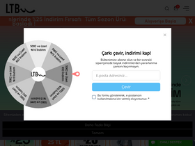 'ltbjeans.com' screenshot