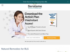 'seratame.com' screenshot