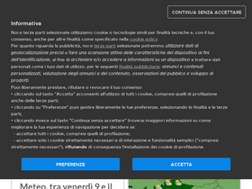 'meteo.it' screenshot