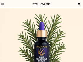 shopfolicare.com homepage screenshot
