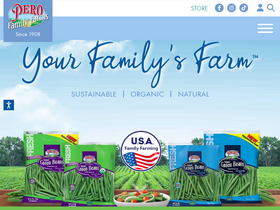 'perofamilyfarms.com' screenshot