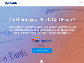 'ibtfingerprint.com' screenshot