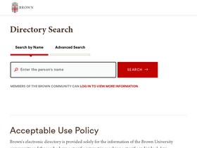 directory.brown.edu