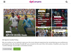 'citisportsonline.com' screenshot