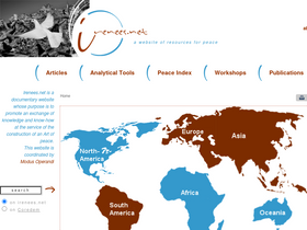 'irenees.net' screenshot