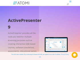 'atomisystems.com' screenshot